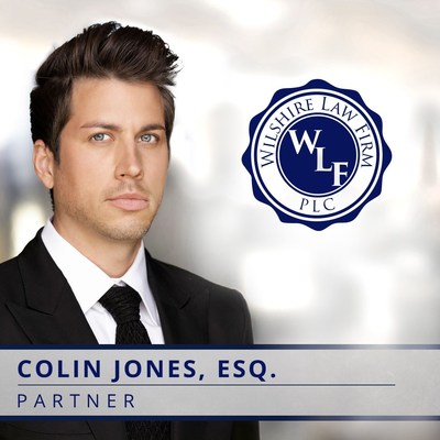 Pictured: Partner and Lead Trial Attorney Colin M. Jones, Esq. of Wilshire Law Firm