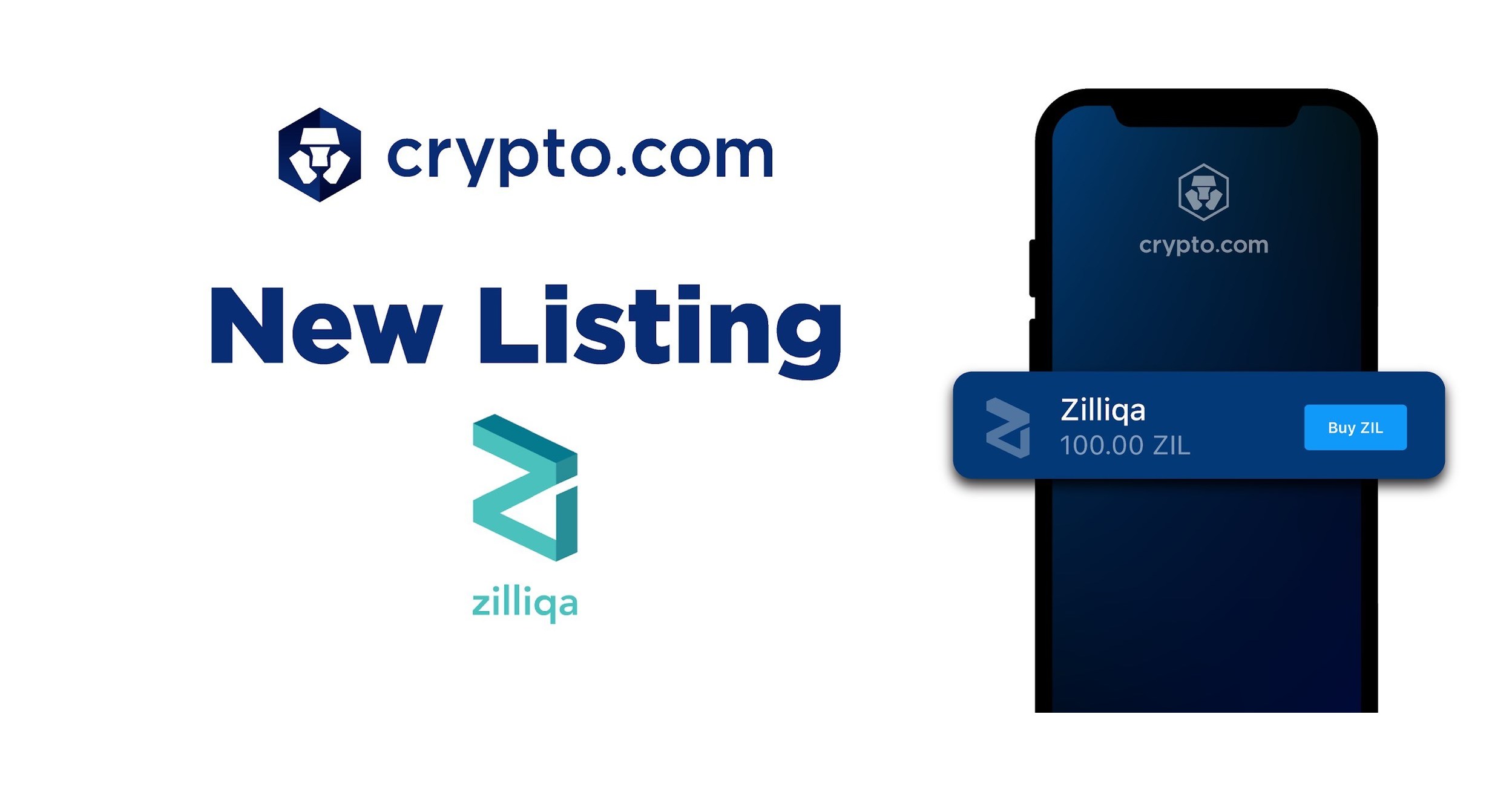 Crypto.com Lists Zilliqa's ZIL