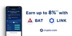 Crypto Earn: Now Earn 8% p.a. on BAT &amp; LINK Deposits