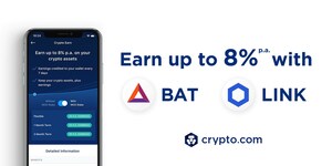 Crypto Earn: Now Earn 8% p.a. on BAT &amp; LINK Deposits