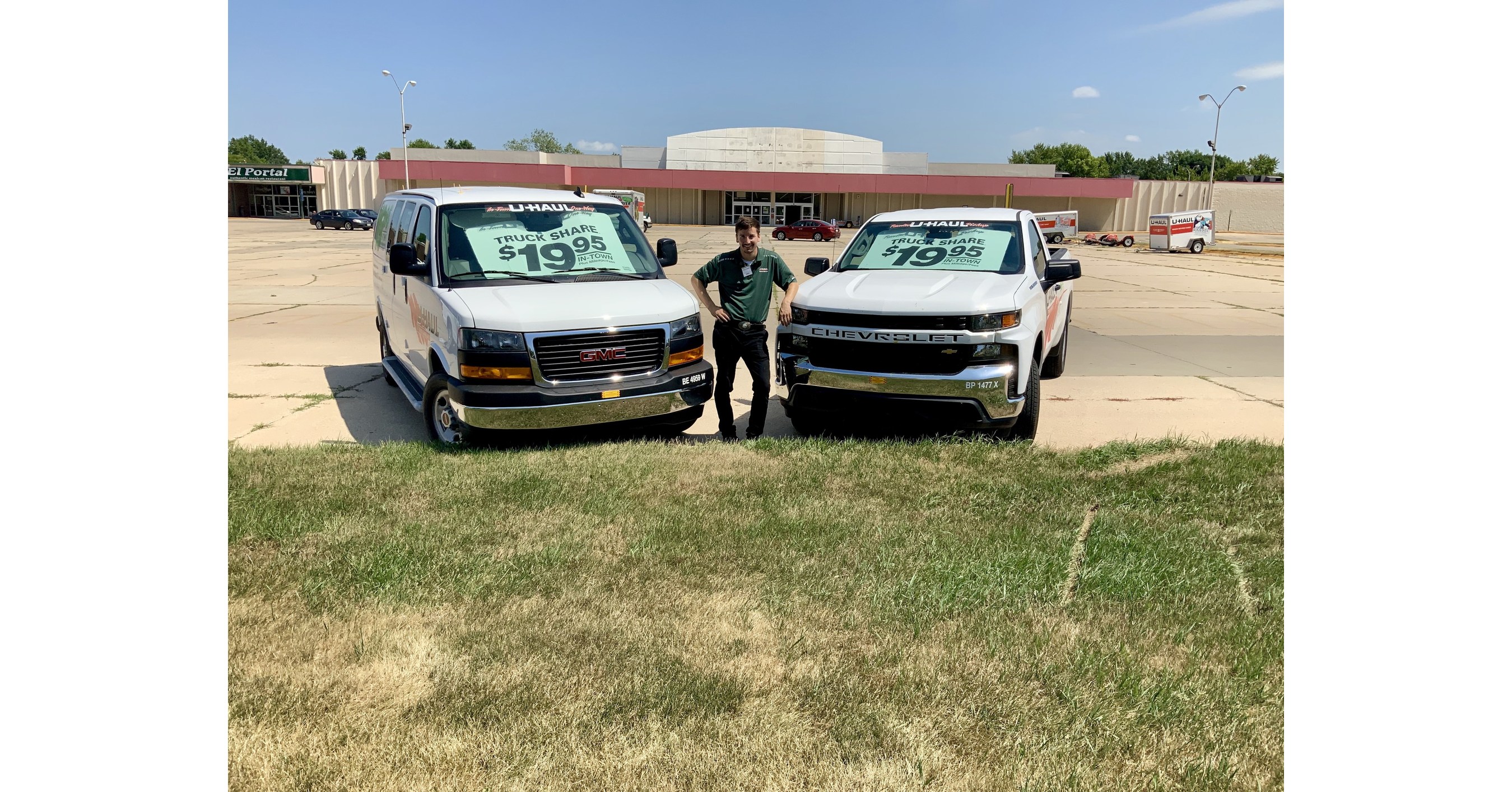 Moving in Marshalltown UHaul Converting Vacant Kmart Store