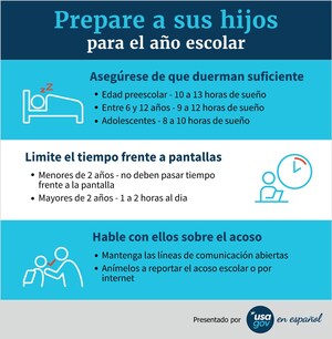 5 consejos (de USAGov en Español) para iniciar el año escolar 2019