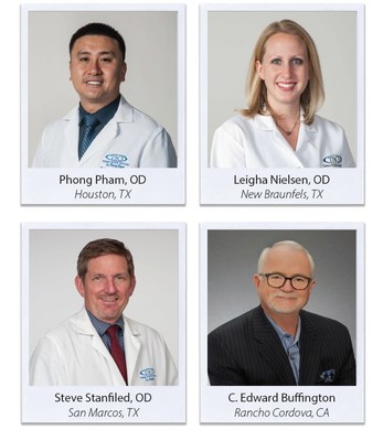 Recently elected Board of Directors for Texas State Optical are Dr. Phong Pham, Dr. Leigha Nielsen, Dr. Stephen Stanfield, and Mr. C. Edward Buffington. Recently elected Board of Directors for Texas State Optical are Dr. Phong Pham, Dr. Leigha Nielsen, Dr. Stephen Stanfield, and Mr. C. Edward Buffington.