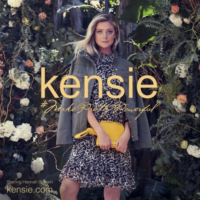 International fashion brand, kensie, announced that former “The Bachelor” and “Bachelor in Paradise” star and model, Hannah Godwin, will be the face of its fall marketing campaign, “Make Pretty Powerful.” Visit www.kensie.com to learn more. Source: Bluestar Alliance