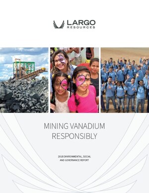 Largo Resources Releases its Inaugural Environmental, Social and Governance Report