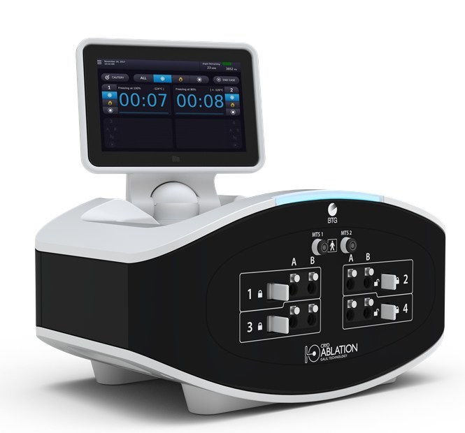 BTG receives Health Canada Medical Device License for the ICEfx