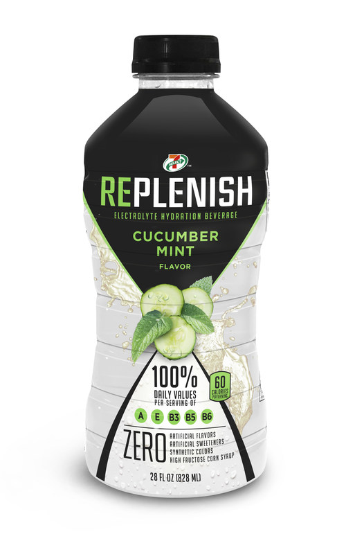 7-Select Replenish™ is a new sports drink (isotonic) that contains no artificial sweeteners or high-fructose corn syrup. Available exclusively at 7-Eleven stores, 7-Select Replenish is available in four flavors: lemonade, orange mango, cucumber mint, and guava splash. While the everyday suggested retail price is $1.99, customers can take advantage of a limited-time buy one-get one free offer.