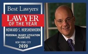 New York personal injury lawyer Howard Hershenhorn named 2020 Best Lawyers® NYC "Lawyer of the Year" and 7 other Gair, Gair, Conason, Rubinowitz, Bloom, Hershenhorn, Steigman &amp; Mackauf attorneys named Best Lawyers 2020