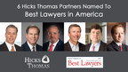 Six with Texas-based Hicks Thomas Earn Best Lawyers in America Honors