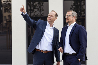 Chancellor and Dean of HHL Leipzig Graduate School of Management, Marcus Kölling and Stephan Stubner. Photo: Iona Dutz