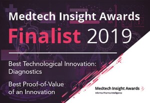 Bardy Diagnostics™ Selected As Finalist For Two MedTech Insight Awards To Be Announced At AdvaMed's Annual MedTech Conference