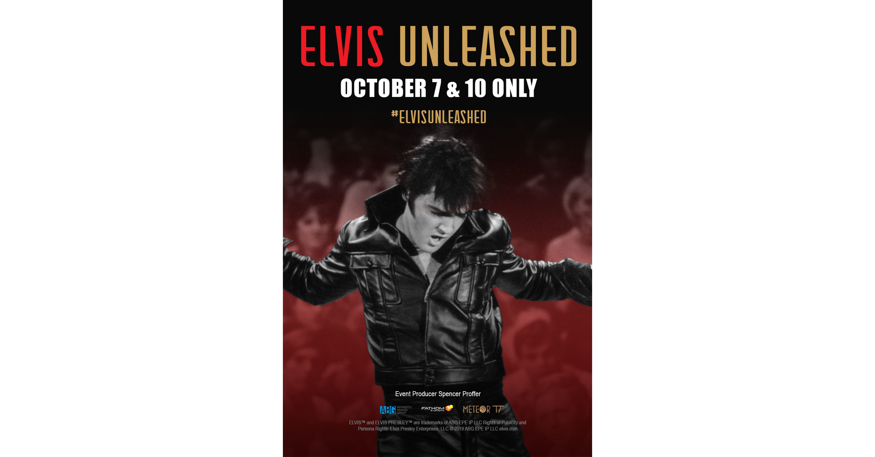 Experience The King Like Never Before With Elvis Unleashed In Movie Theaters Worldwide On October 7 10 Only