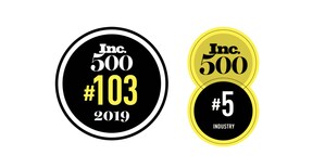 Invictus Ranks No 103 on Inc 500 List of America's Fastest Growing Companies