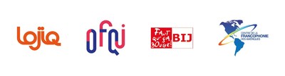 Logo : LOJIQ - Les Offices jeunesse internationaux du Qubec (Qubec), l'Office franco-qubcois pour la jeunnesse (France), le Bureau international jeunesse (communaut franaise de Belgique) et le Centre de la francophonie des Amriques (Amriques) sont les partenaires de mobilit du programme de stages au sein des villes membres du Rseau des villes francophones et francophiles d'Amrique. (Groupe CNW/Les Offices Jeunesse Internationaux du Qubec)