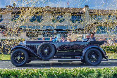 This 1931 Bentley 8 Litre Gurney Nutting Sports Tourer, owned by The Hon. Michael Kadoorie of Hong Kong, was named Best of Show at the 2019 Pebble Beach Concours d'Elegance.