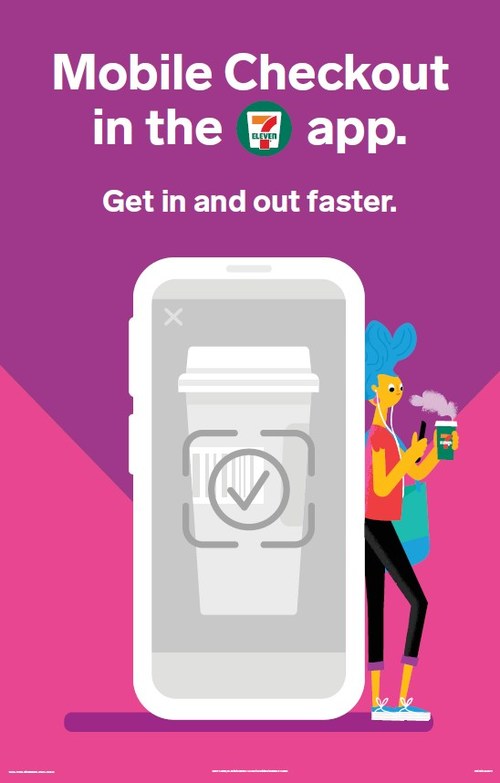 For in-a-hurry New Yorkers, 7-Eleven, Inc. has introduced Mobile Checkout for an even faster way to shop, pay and be on your way. Mobile Checkout takes convenience to the next level, letting customers in New York City skip the checkout line and pay for their purchases using the 7-Eleven® app, which houses the retailer’s successful 7Rewards® loyalty program.