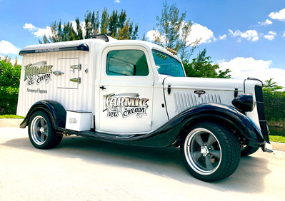 Karmic Ice Cream's 1935 Hot Rod Ice Cream truck makes its debut in South Florida