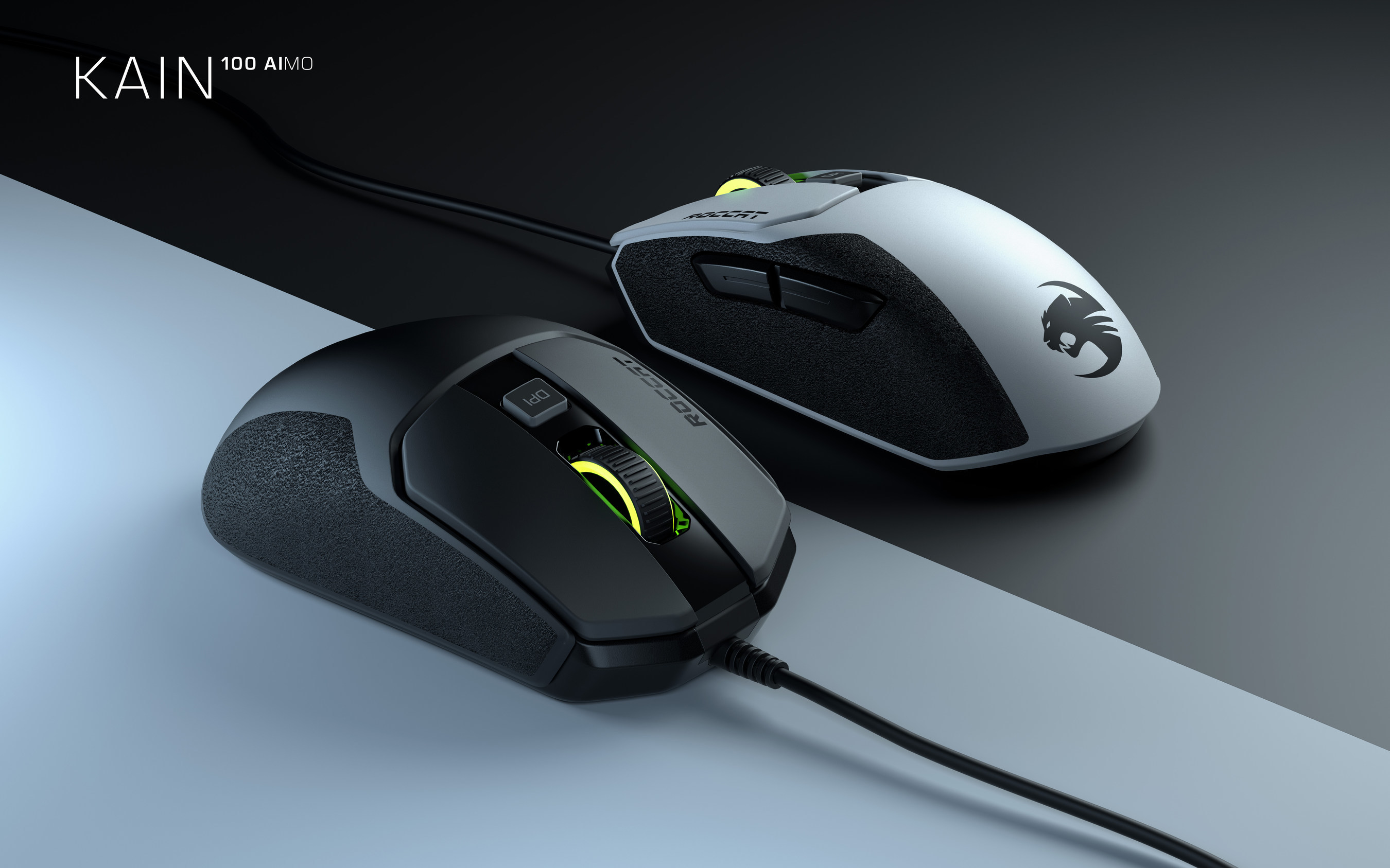 Roccat S All New Kain Gaming Mouse Series New Vulcan Keyboard Switch And Color Options And The Sense Aimo Pad Make Their European Debut At Gamescom 19