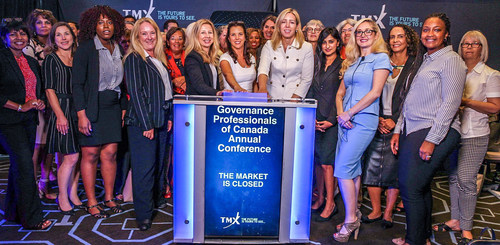Governance Professionals of Canada Closes the Market (CNW Group/TMX Group Limited)
