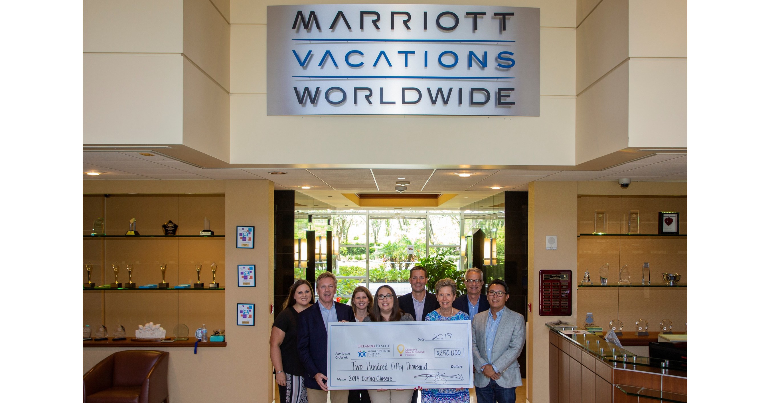 Marriott Vacations Worldwide Raises 250,000 for Local Children's