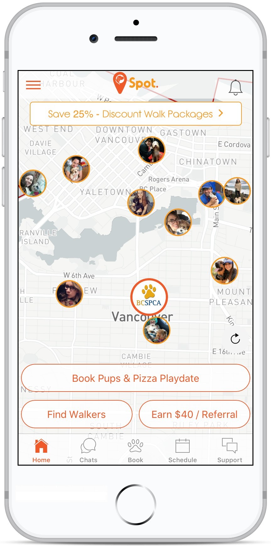 We're bringing Vancouver ondemand puppy playdates… and pizza!