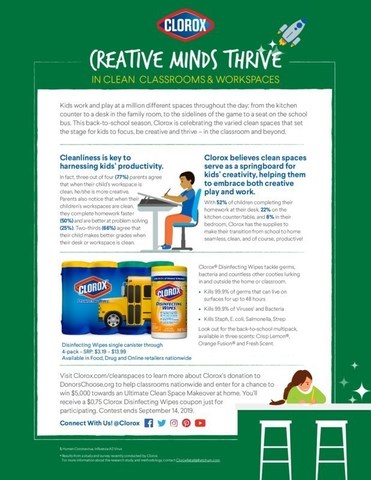 New Research Shows Children Are More Creative In A Clean Workspace New Research Shows Children Are More Creative In A Clean Workspace