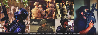 LAPD and LASD wearing the Team Wendy EXFIL Ballistic SL helmet in various training exercises. LAPD and LASD wearing the Team Wendy EXFIL Ballistic SL helmet in various training exercises.