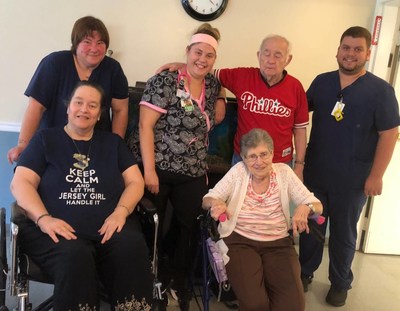Staff and Residents at The Gardens at Stevens