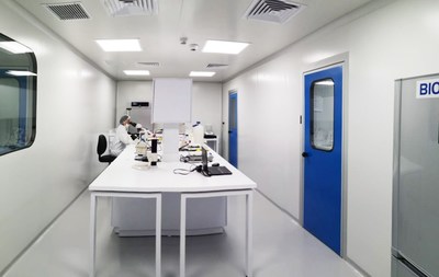 Khiron’s state-of-the-art, 14,000 square foot GMP compliant cannabis extraction lab and ISO 17025 compliant cannabis testing lab near Ibague, Colombia — August 2019 (CNW Group/Khiron Life Sciences Corp.)