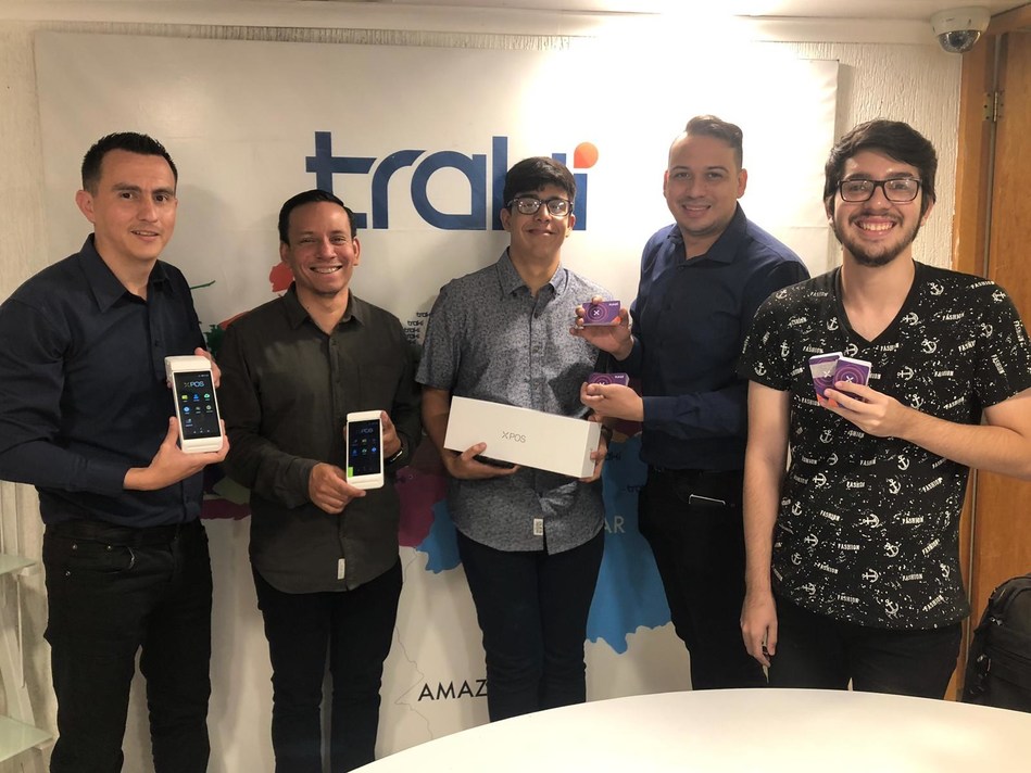 Michael Gomez (second to the left), Chief of Crypto Assets department of Traki, said, “At Traki, we aspire to offer the most convenient options for our customers, and cryptocurrency has proven to be an effective payment solution."