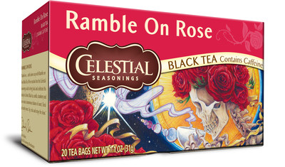 Ramble on Rose limited-edition tea from Celestial Seasonings and HeadCount