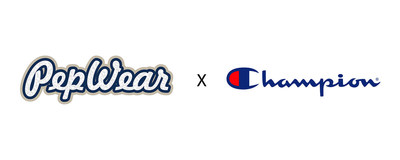 PepWear and Champion Logos