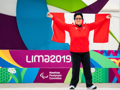 Stephanie Chan sera porte-drapeau et ouvrira la marche de l'quipe parapanamricaine canadienne  l'occasion de la crmonie d'ouverture des Jeux parapanamricains de Lima 2019. PHOTO: Comit paralympique canadien (Groupe CNW/Canadian Paralympic Committee (Sponsorships))