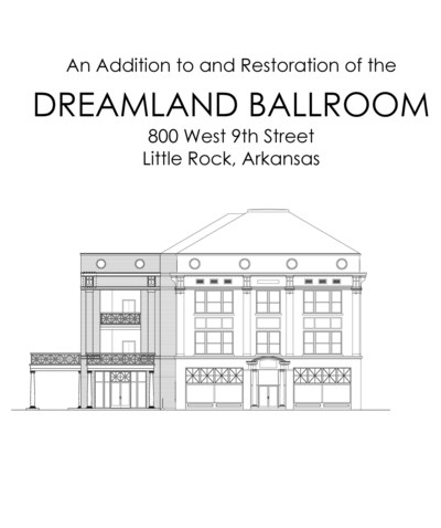 Rendering of elevator extension up to the Dreamland Ballroom