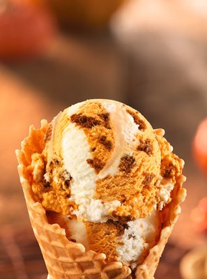 Baskin-Robbins’ September Flavor of the Month, Pumpkin Cheesecake, is pumpkin-flavored and cheesecake-flavored ice cream with ginger snap cookie pieces and a cinnamon-cream cheese flavored ribbon. For more information, visit www.baskinrobbins.com/