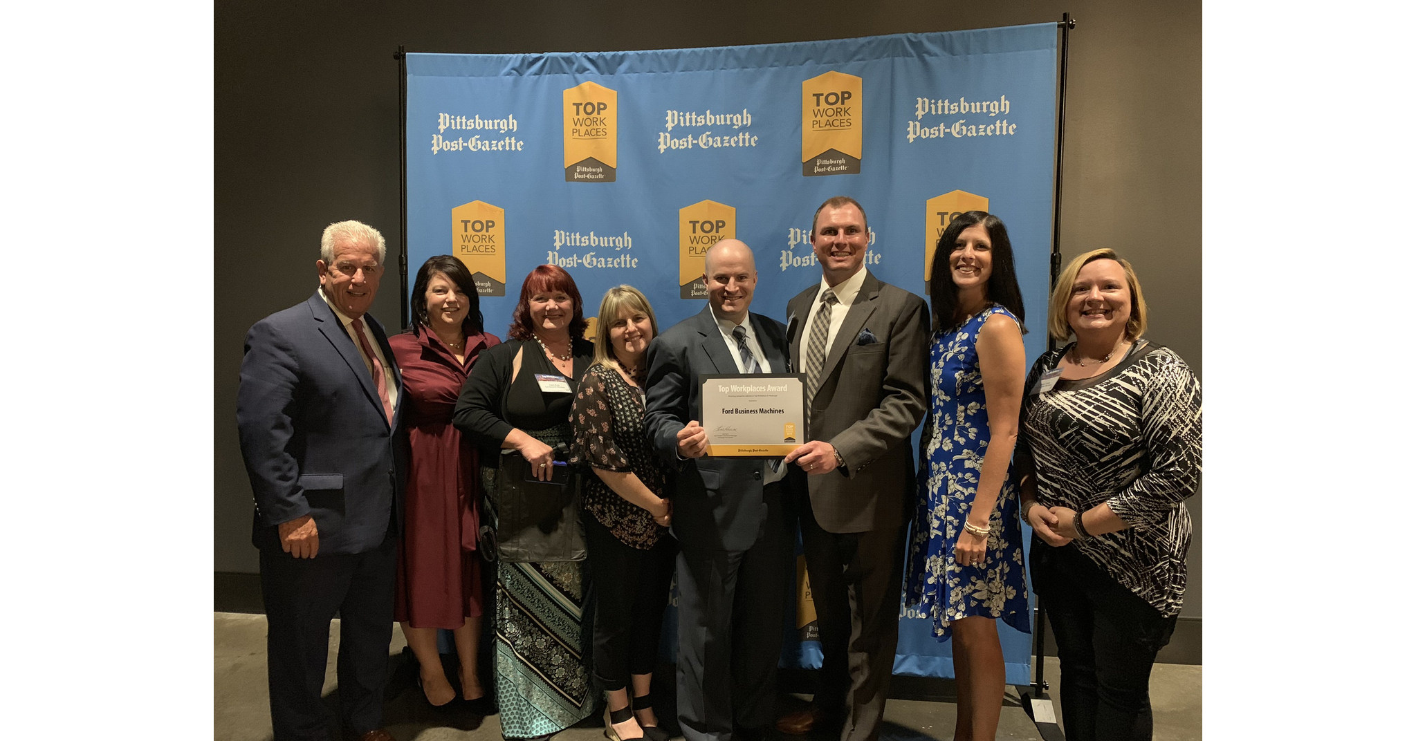 The Pittsburgh PostGazette Names Ford Business Machines A Winner Of