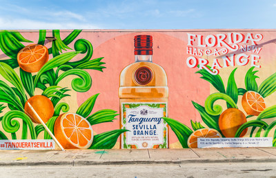 Tanqueray Sevilla Orange unveils a Wynwood mural in celebration of launching in Miami and Orlando.