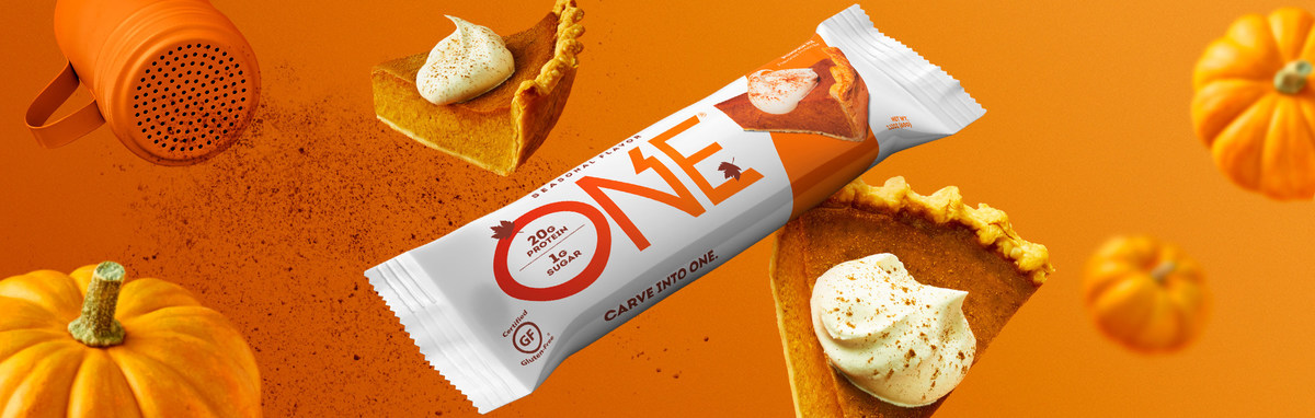 Oh My Gourd One Brands Brings Back Their Seasonal Pumpkin Pie Protein Bar