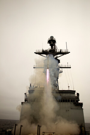 Low-rate initial production begins for Raytheon Evolved SeaSparrow Missiles