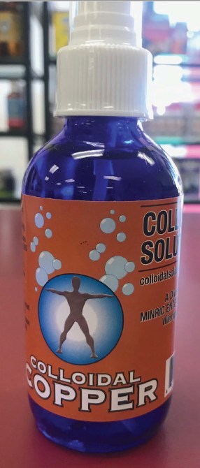 « Colloidal Copper » de Colloidal Solutions (Groupe CNW/Santé Canada)