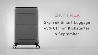 SkyTrek Smart Luggage to launch on Kickstarter