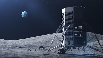 Citizen partners with ispace's Hakuto-R for Moon surface exploration.