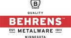 Behrens™ Manufacturing Reimagines Brand Focusing on Sustainability and Quality Metalware Products