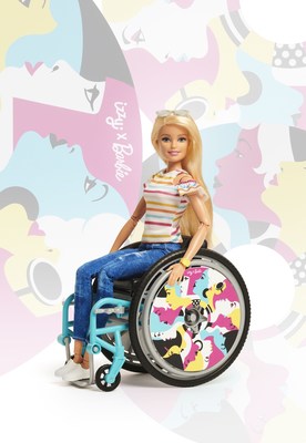 Barbie x Izzy Wheels by Malika Favre design Doll