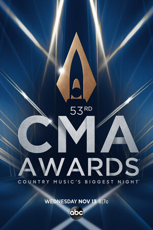 The Country Music Association Announces  "The 53rd Annual CMA Awards" Nominees