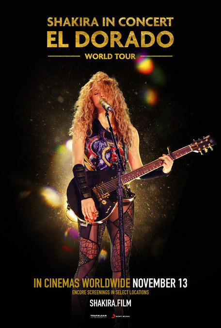 Shakira In Concert El Dorado World Tour Comes To Cinemas