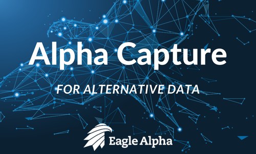 Eagle Alpha Launches World’s First Alpha Capture for Alternative Datasets (PRNewsfoto/Eagle Alpha)