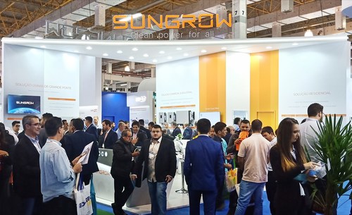 Sungrow Booth at Intersolar South America 2019