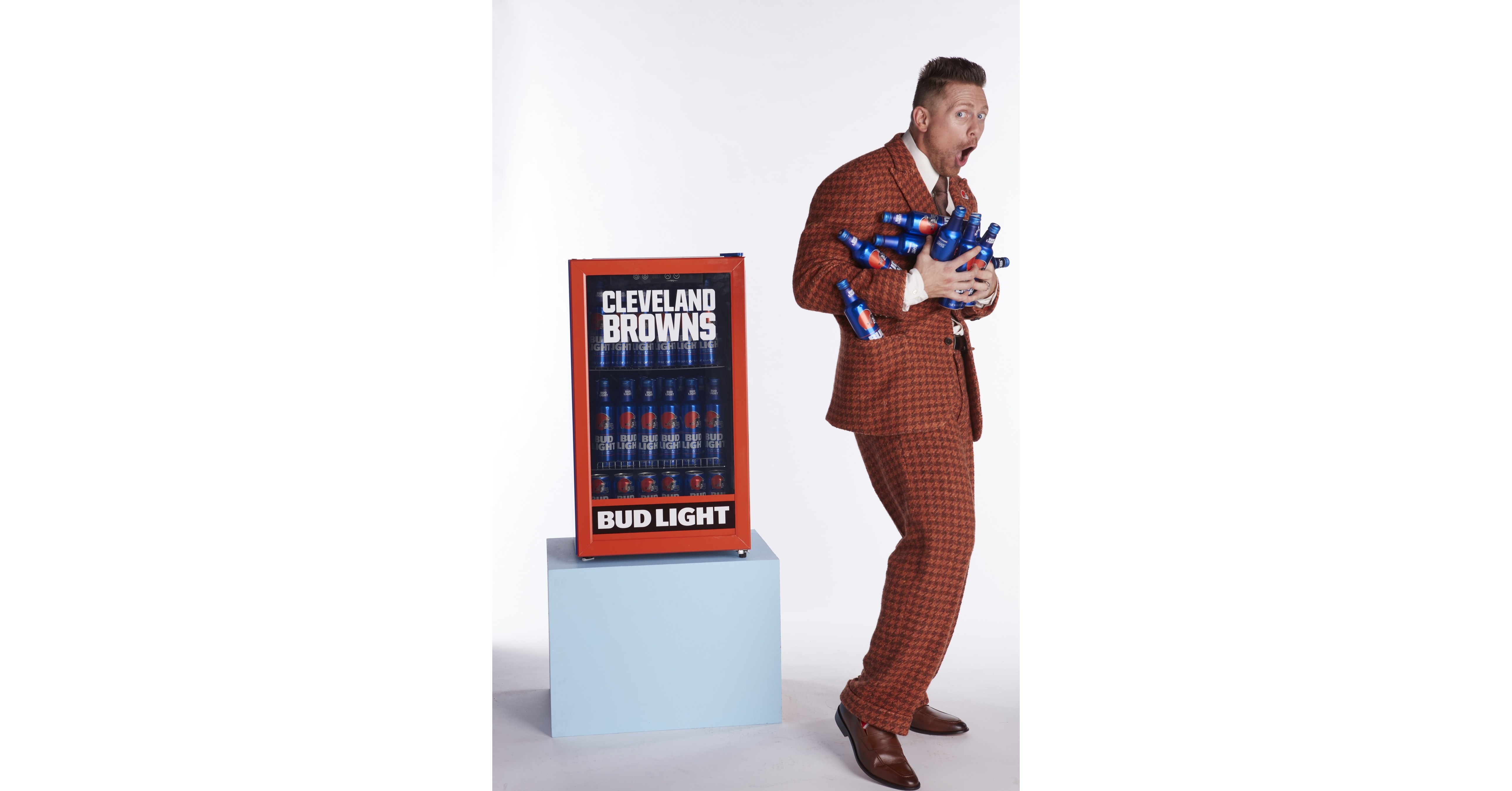 The Miz and Bud Light Victory Fridge madness