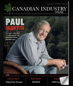 Sara Kopamees interviews The Right Honourable Paul Martin for Canadian Industry magazine
